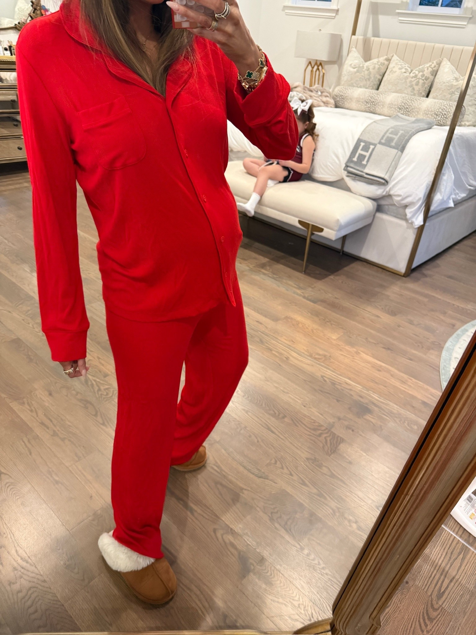 My favorite skims pajamas! Wearing a size medium because of the bump! Would normally be either an XS or Small! 

Pajamas, Skims pajamas, Skims Lounge Rib Sleep Set, Cherry Red, Valentine’s Day, Valentines, Nordstrom, Red pajamas, Emily Ann Gemma

#LTKValentine #LTKBump #LTKmomlife