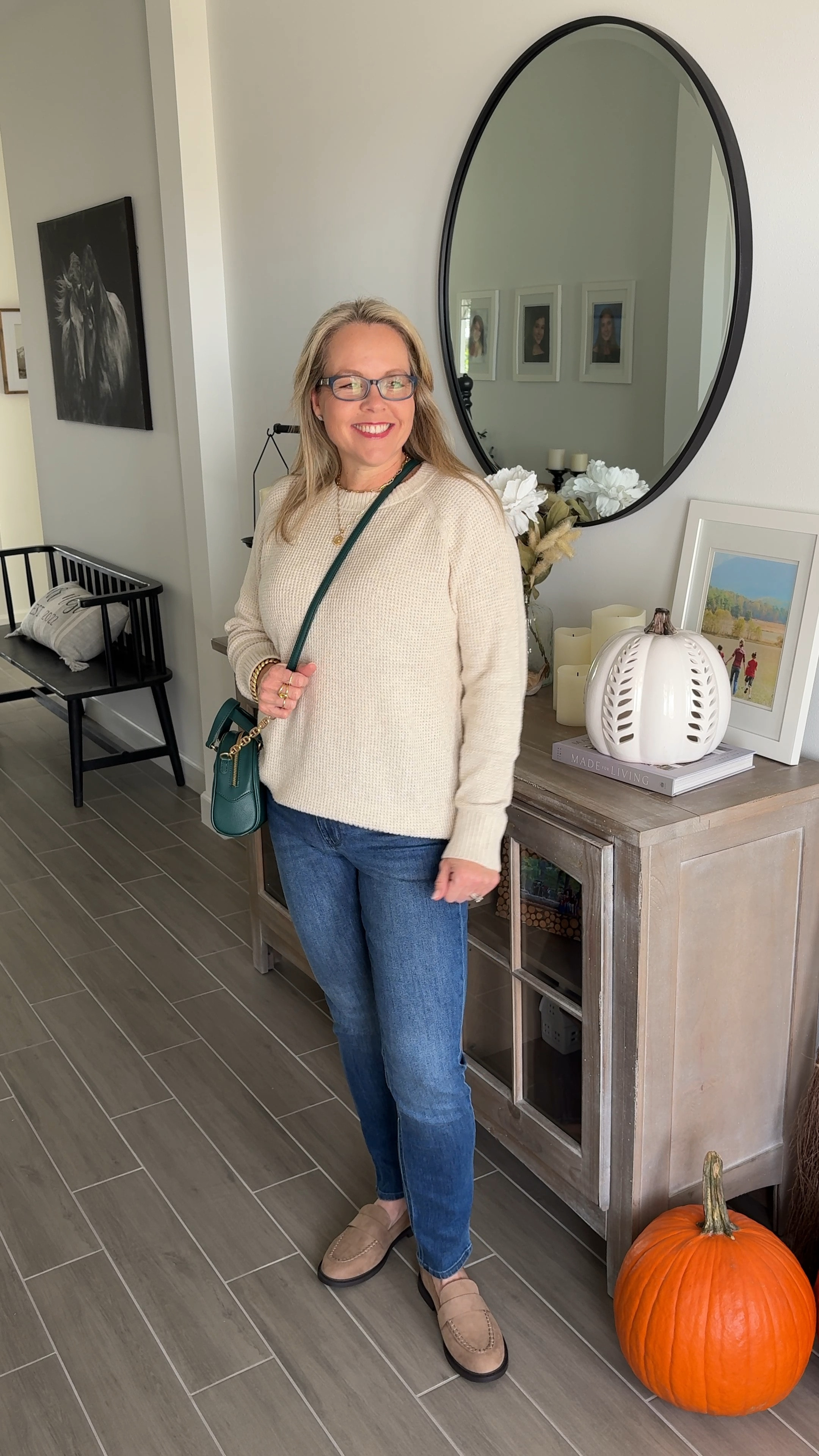 Old Navy so soft tunic sweater with high rise jeans and loafers for everyday casual style. 

#LTKStyleTip #LTKFindsUnder50 #LTKSaleAlert