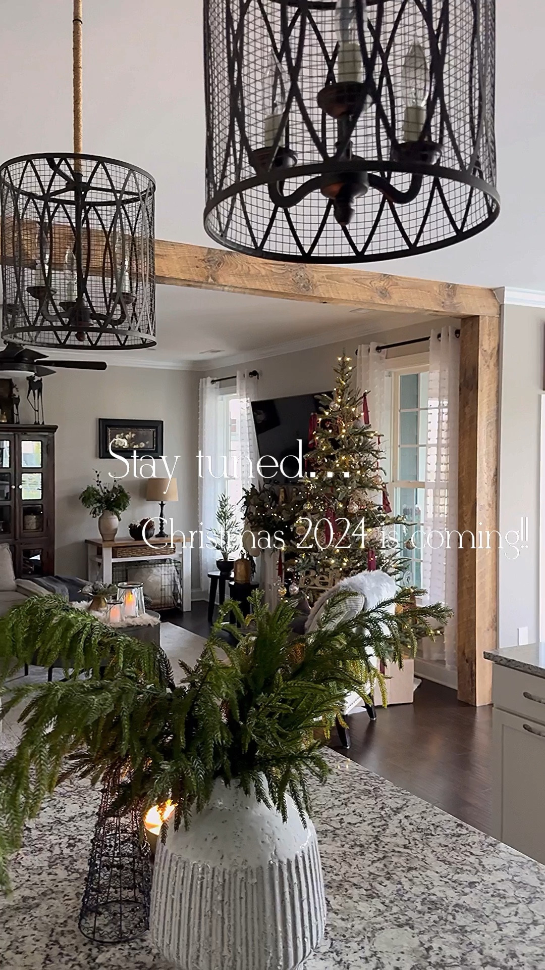 Christmas 2024 is coming!! Stay tuned♥️

Christmas tree, Norfolk pine stems, candelabra, flameless candles, reindeer, gold antler, throw pillows, black plaid throw, vintage ornaments



#LTKHoliday #LTKSeasonal #LTKHome