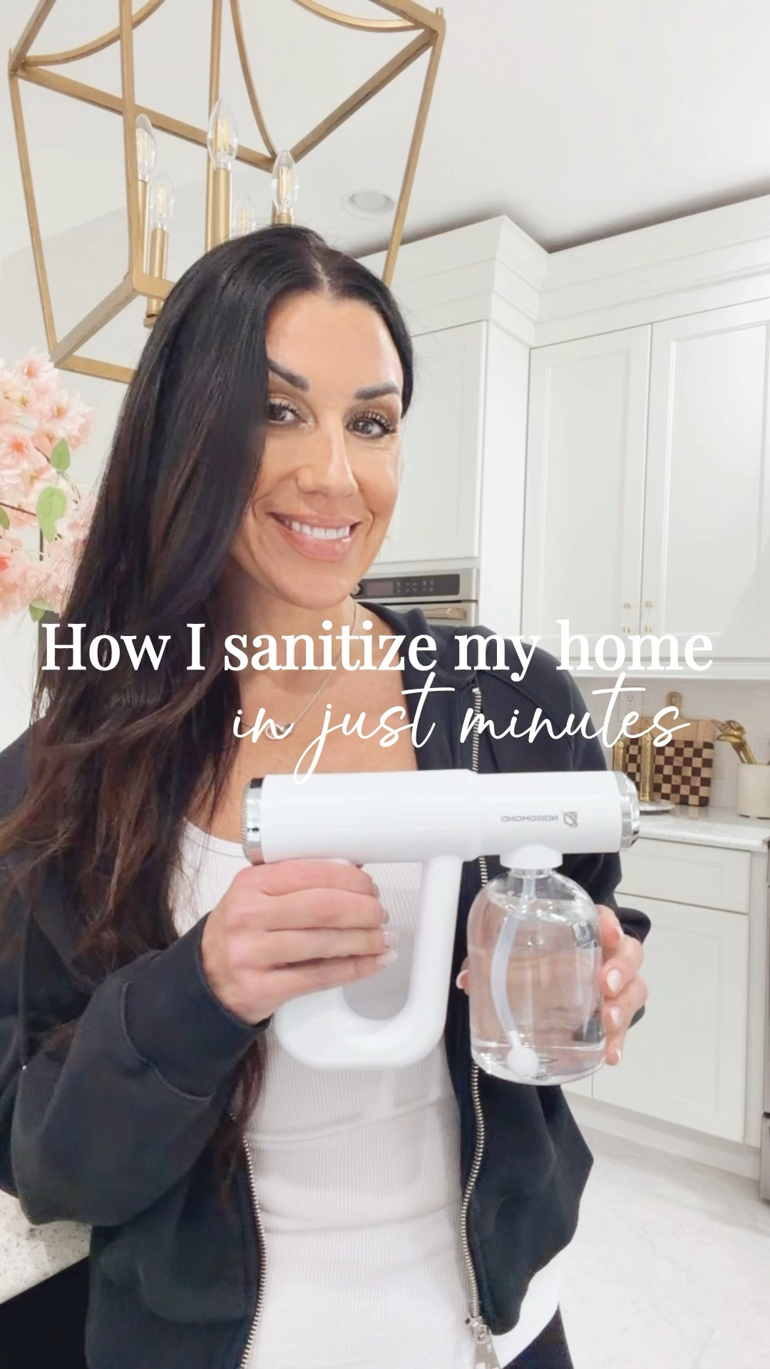 UV sanitizing disinfectant fogger 