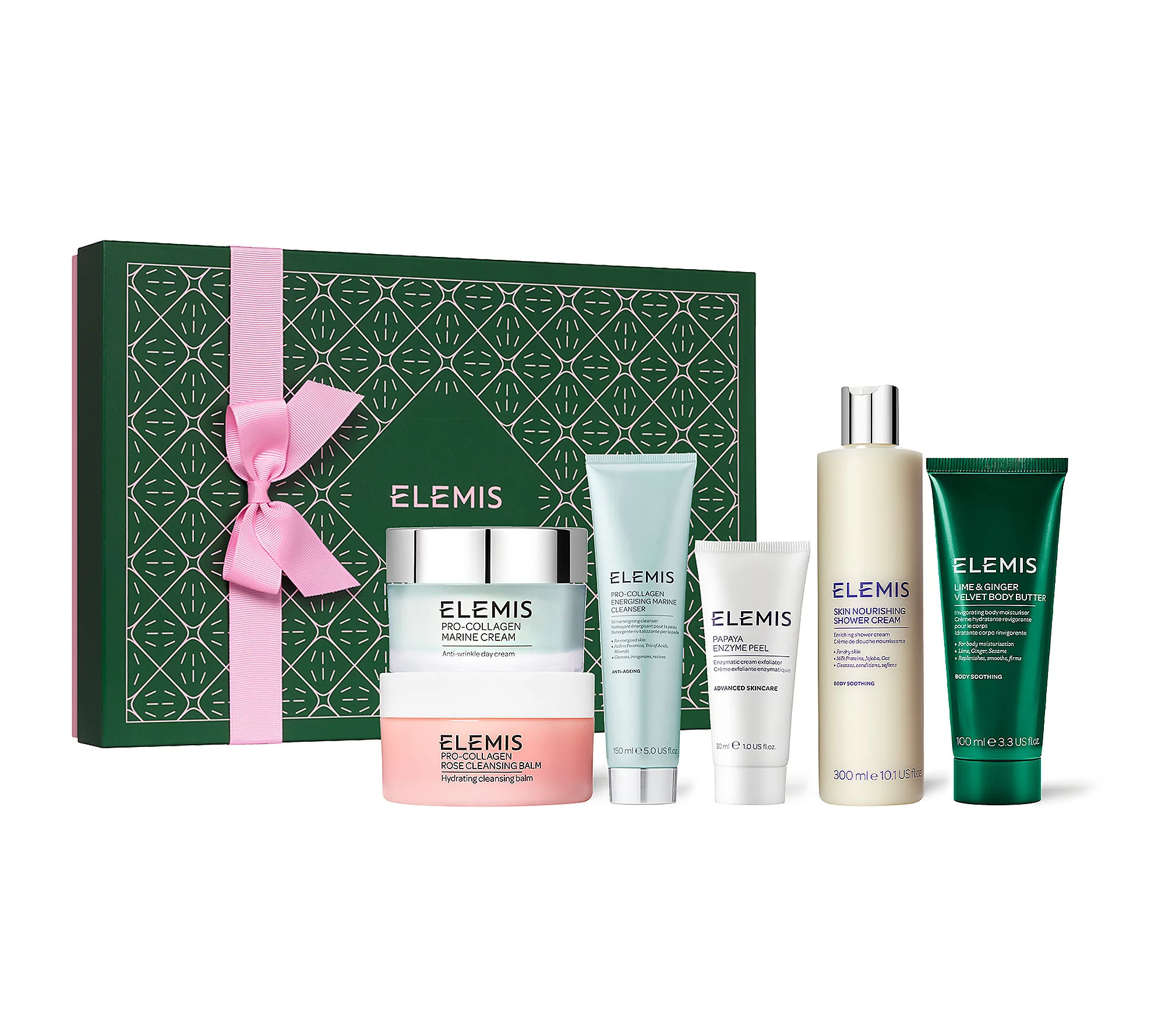 ELEMIS Gift of Luxury Pro-Collagen Face & Body6-Pc Collection | QVC