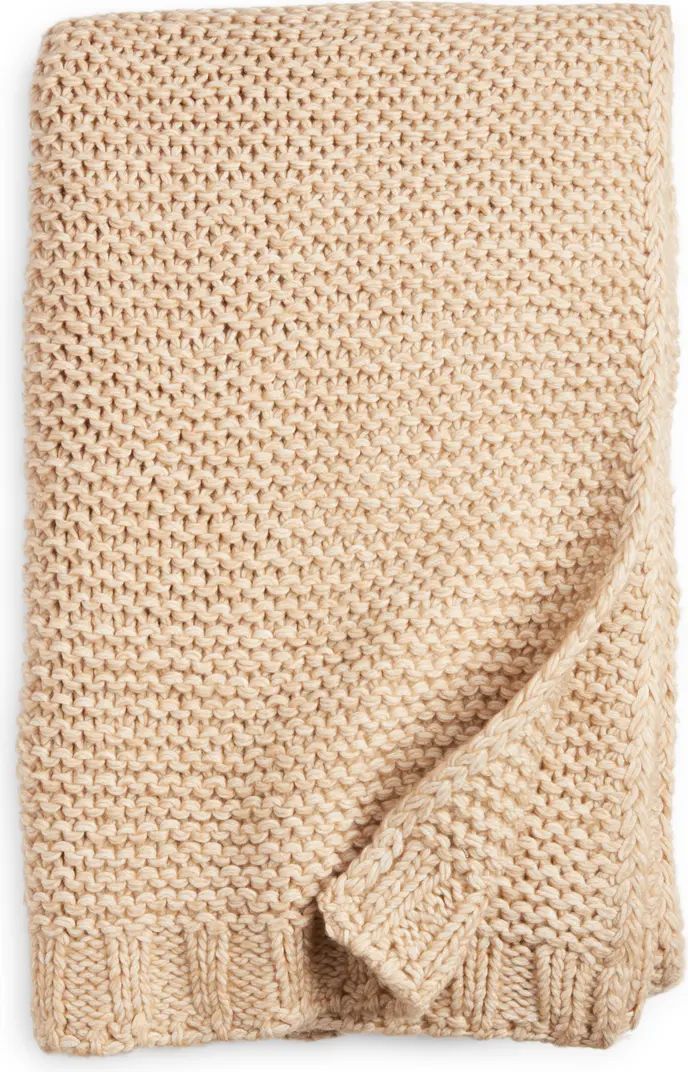 Heathered Knit Throw Blanket | Nordstrom