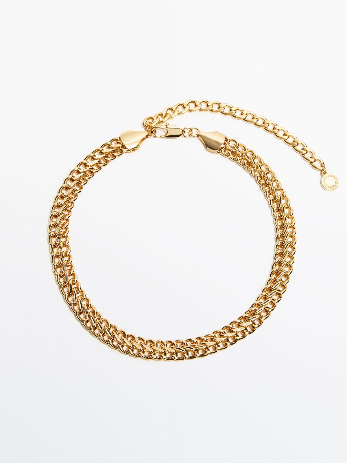 Chain link necklace - Studio | Massimo Dutti UK