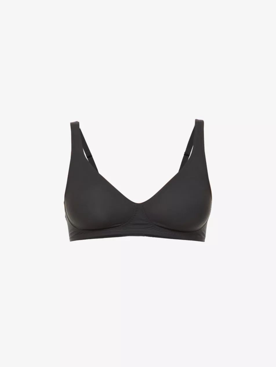Accord soft-cup stretch-jersey triangle bra | Selfridges