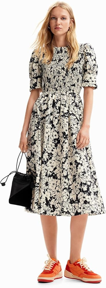 Desigual Women's Floral Midi Dress | Amazon (US)