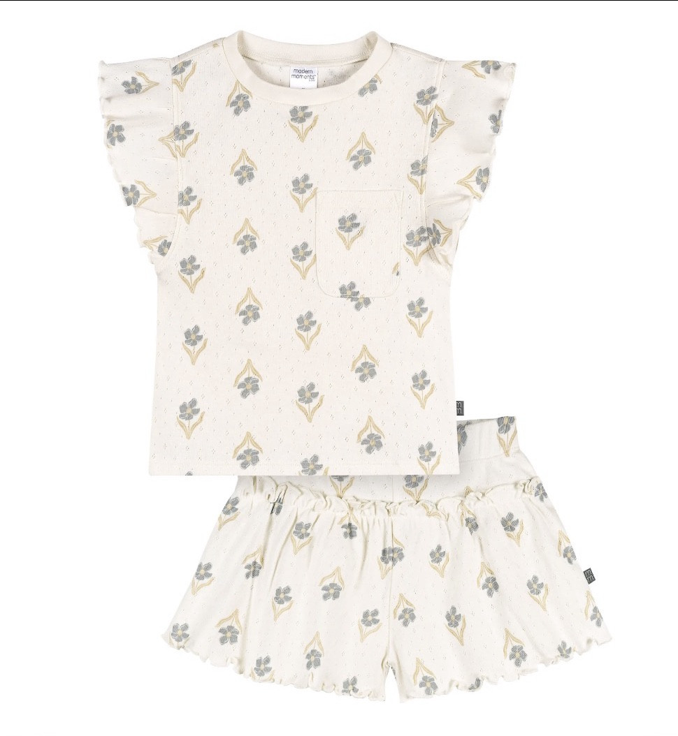 The perfect kids spring outfit - RESTOCKED! $7 and perfect for kids school outfit or kids summer play outfit! 

TTS - a little big but shrinks a bit in wash. 

#LTKootd #LTKSeasonal #LTKKids