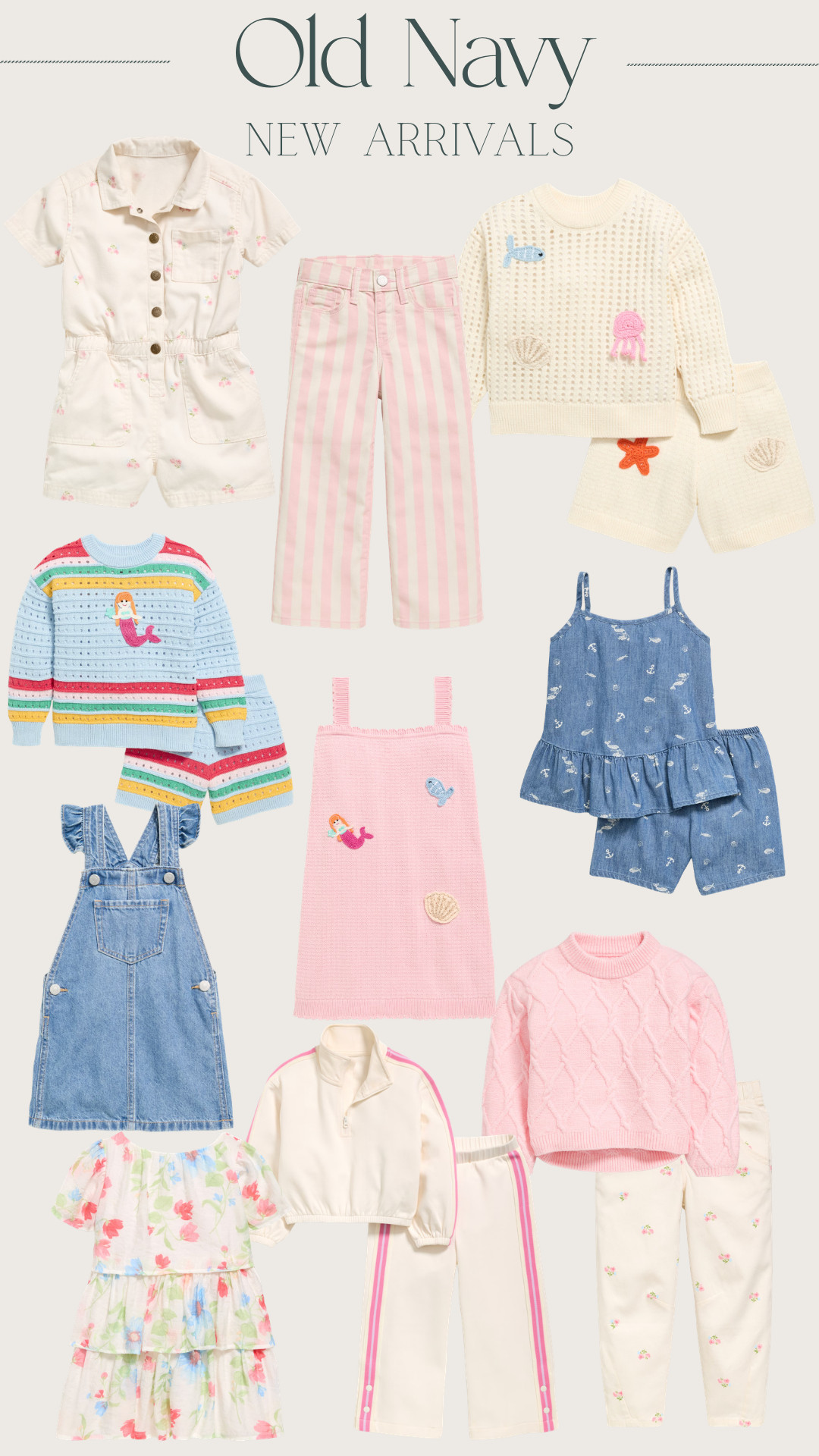 old navy new arrivals for girls! 

 