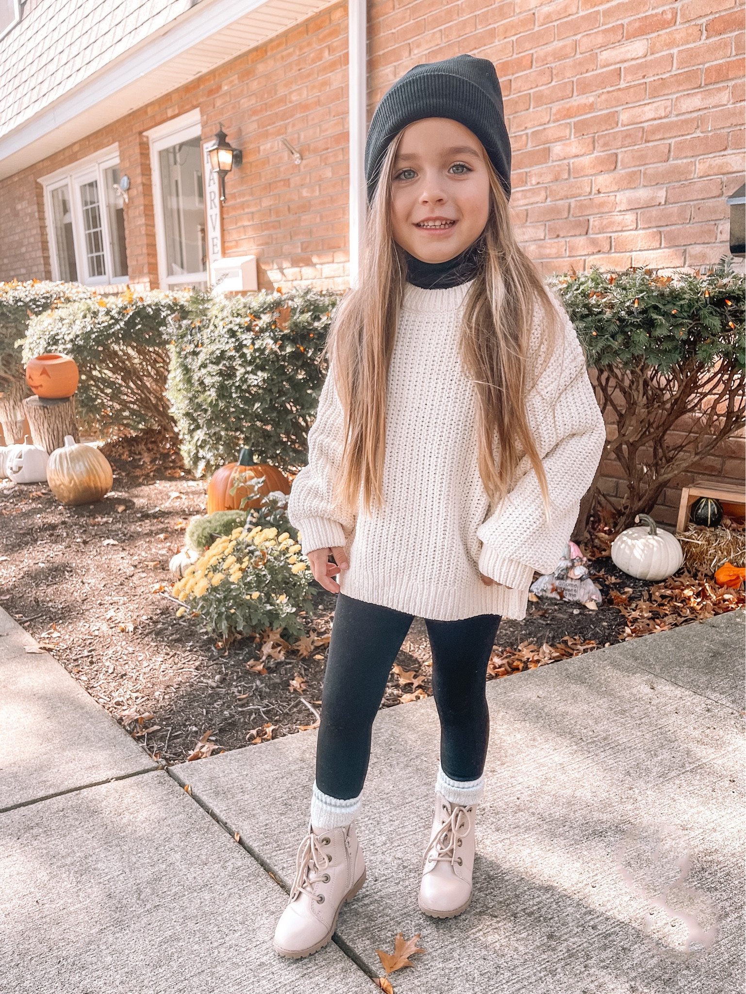 Hello Gorgeous 🤍 This toddler fall outfit is too cute! Beanie and fleece-lined leggings from Target. Oversized sweater is everything!

#targetfinds #oldnavy #toddlerstyle #falloutfit

#LTKbaby #LTKkids #LTKSeasonal