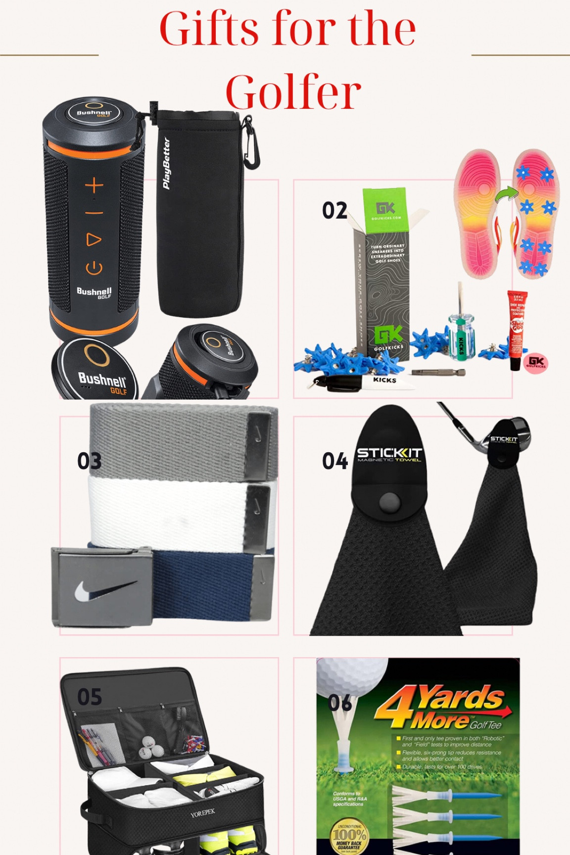 2022 Golfer Gift Guide 

#LTKHoliday #LTKGiftGuide #LTKmens