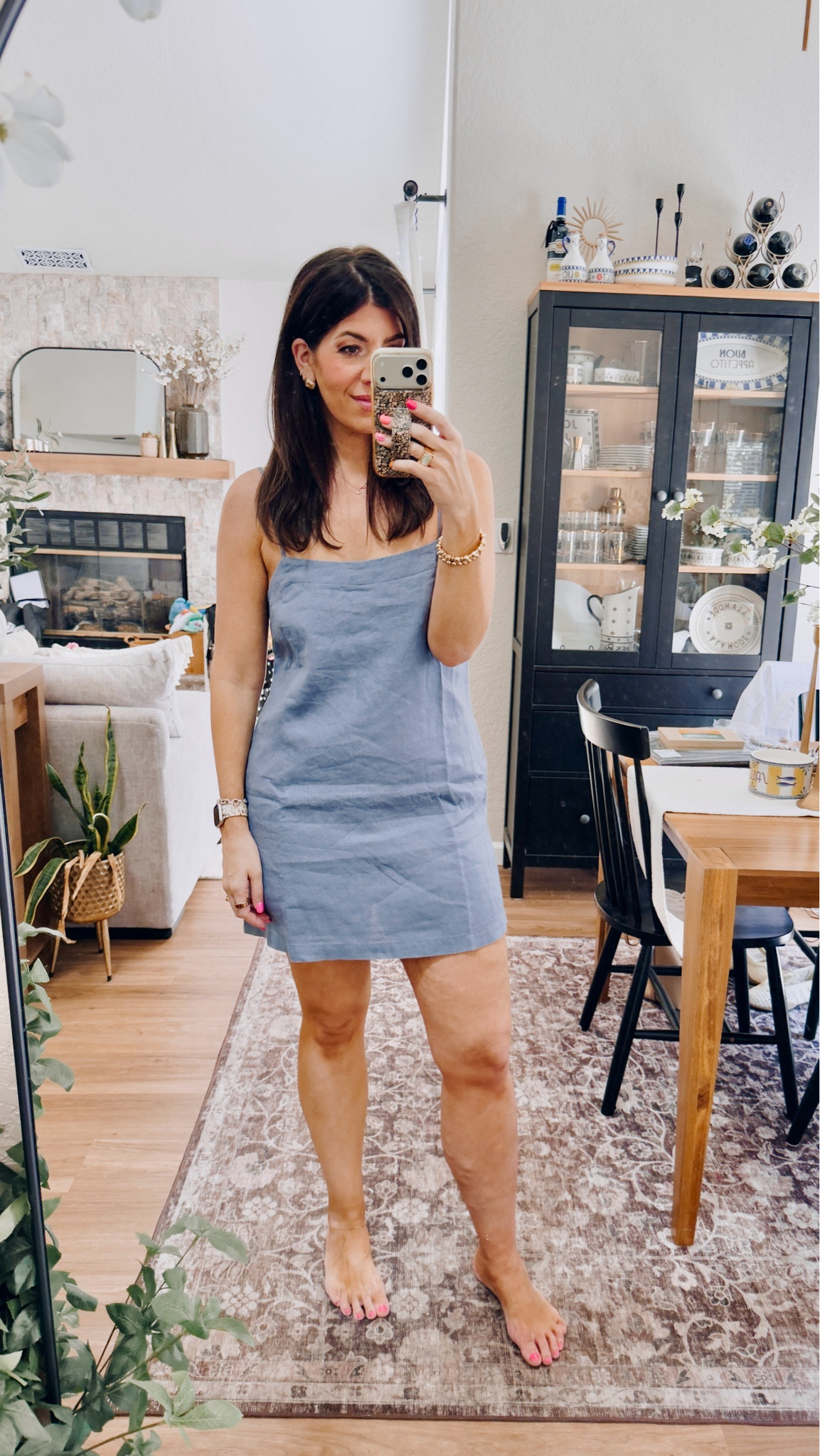 In a large skort dress

#LTKTall #LTKMidsize #LTKOver40