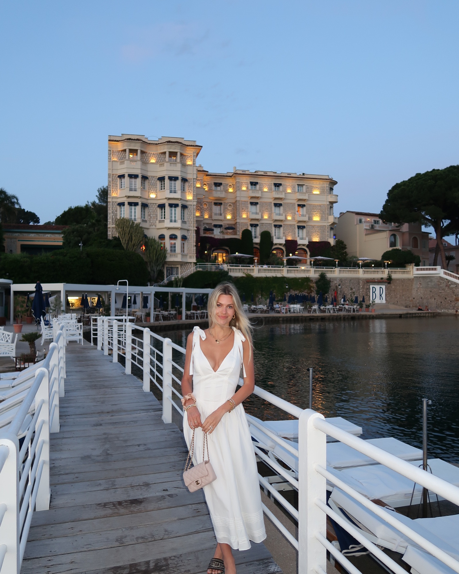 The prettiest white dress from house of cb 

#LTKTravel #LTKStyleTip