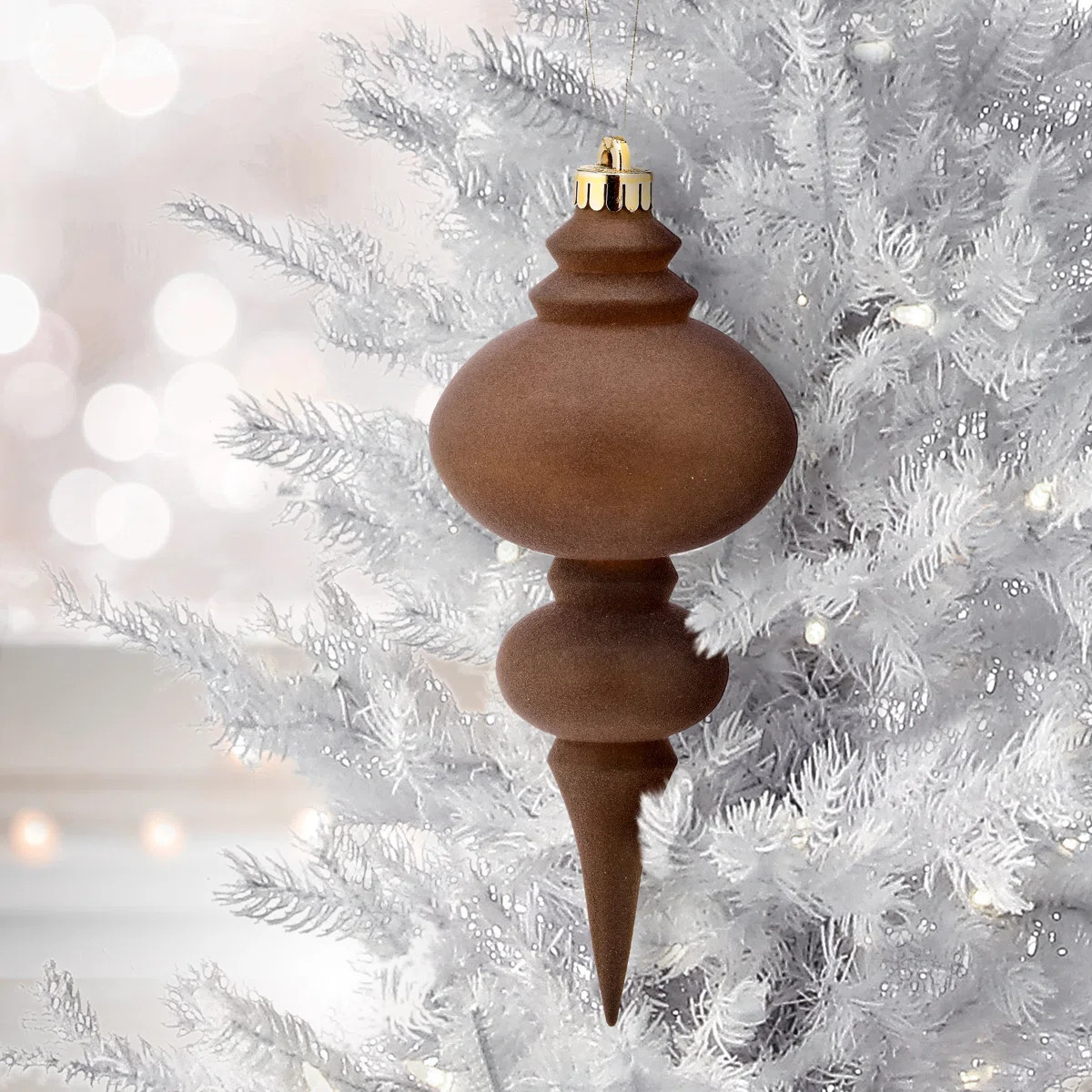 10" Shatterproof Frosted Finial | Wayfair North America