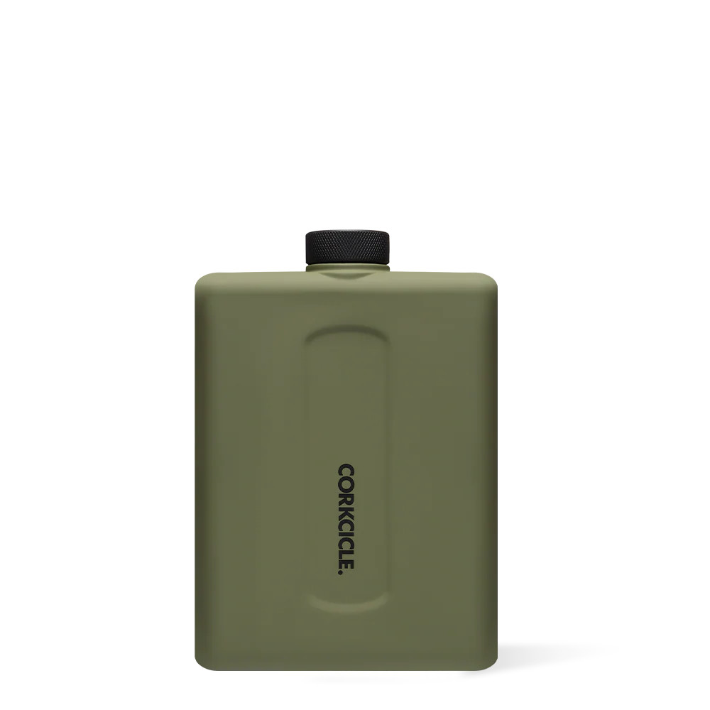 Flat Canteen (Olive) | Corkcicle
