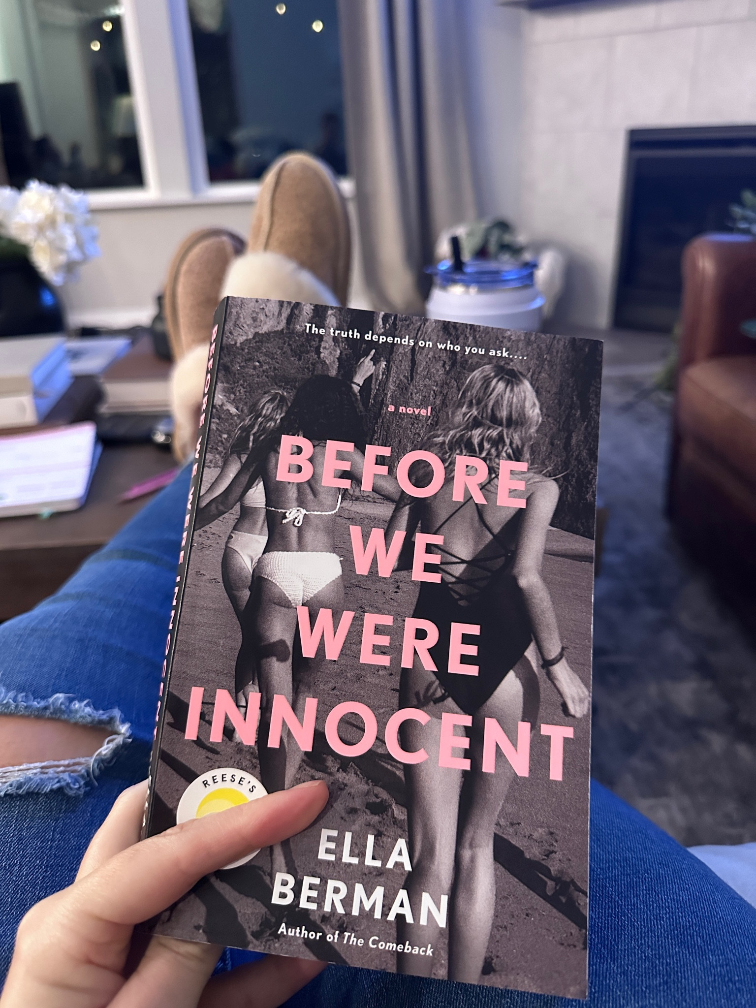 The neighborhood started a book club and so I figured I’d try to read… more books this year! 
#books #reading #readmore

#LTKGiftGuide #LTKhome #LTKfindsunder50