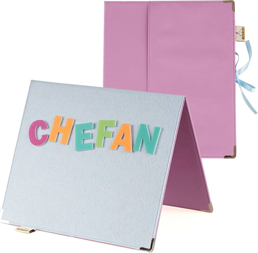 CHEFAN Foldable Felt Board for Toddlers Stand Flannel Board for Kids as Learning Board for Presch... | Amazon (US)