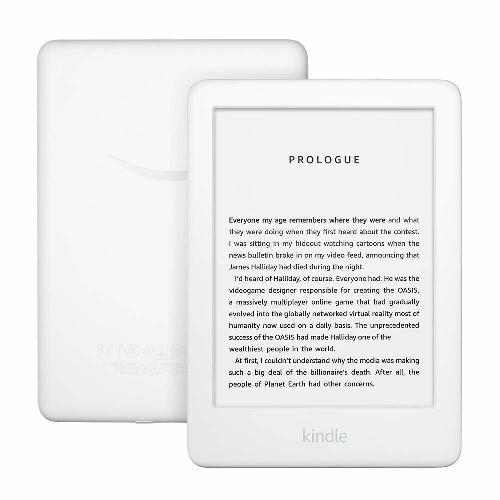 Kindle (2019 release) - Now with a Built-in Front Light - Without Lockscreen Ads - White | Amazon (US)