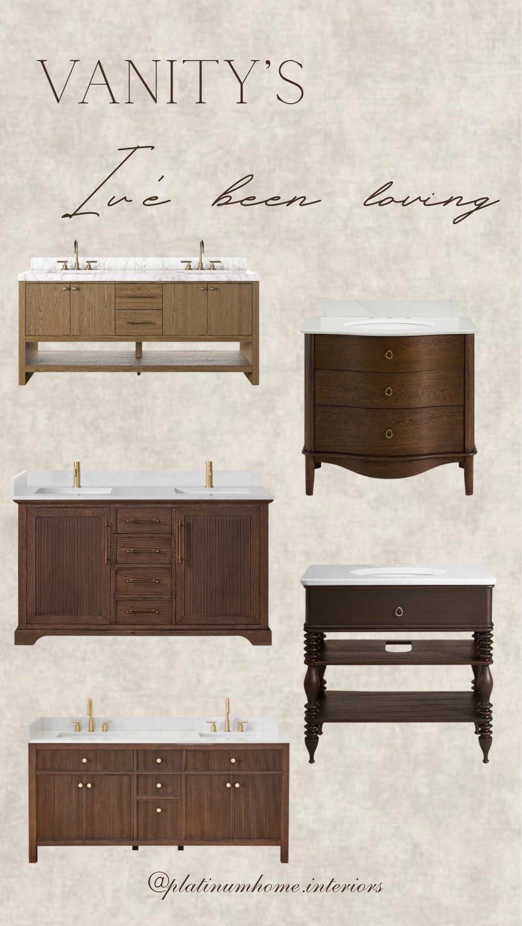 Vanity’s that have catching my eye ✨ 
Pottery Barn, Wayfair

#LTKHome
