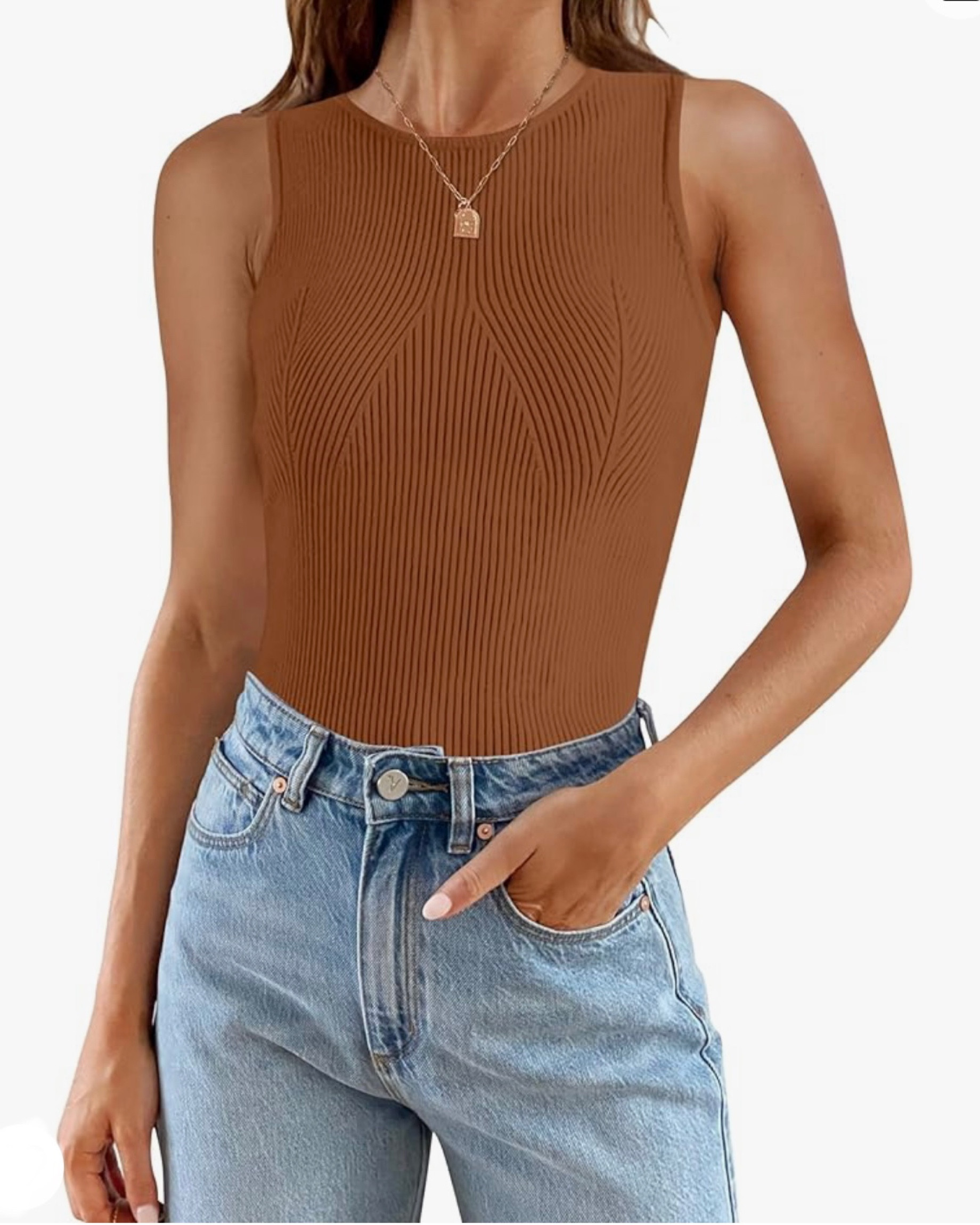 Soft knit tank top. Available in several colors. 

Vacation outfits 
Tops
Summer tops
Summer travel

#LTKStyleTip #LTKTravel #LTKFindsUnder50