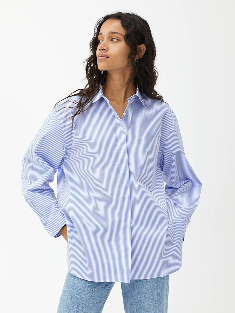 Relaxed Striped Shirt | ARKET (US&UK)