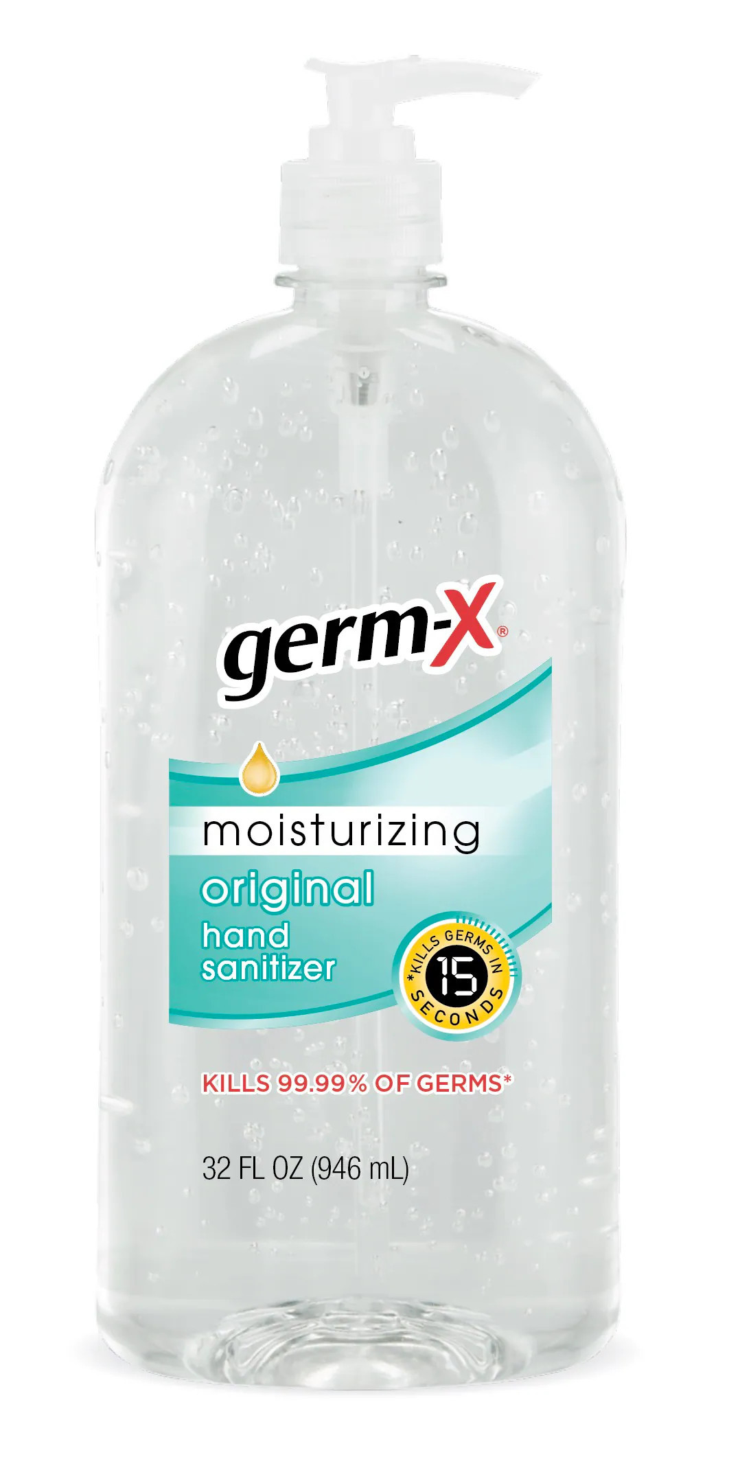 Germ-X 32-oz Fragrance-free Hand sanitizer bottle Gel | 1000051541 | Lowe's