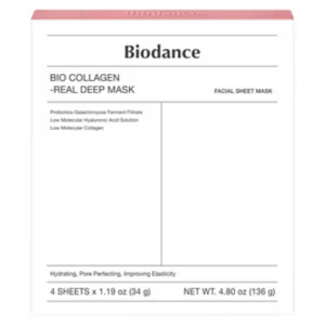 Biodance Bio Collagen-Real Deep Mask 4 Sheets x 1.19 oz (34g) | Boots.com