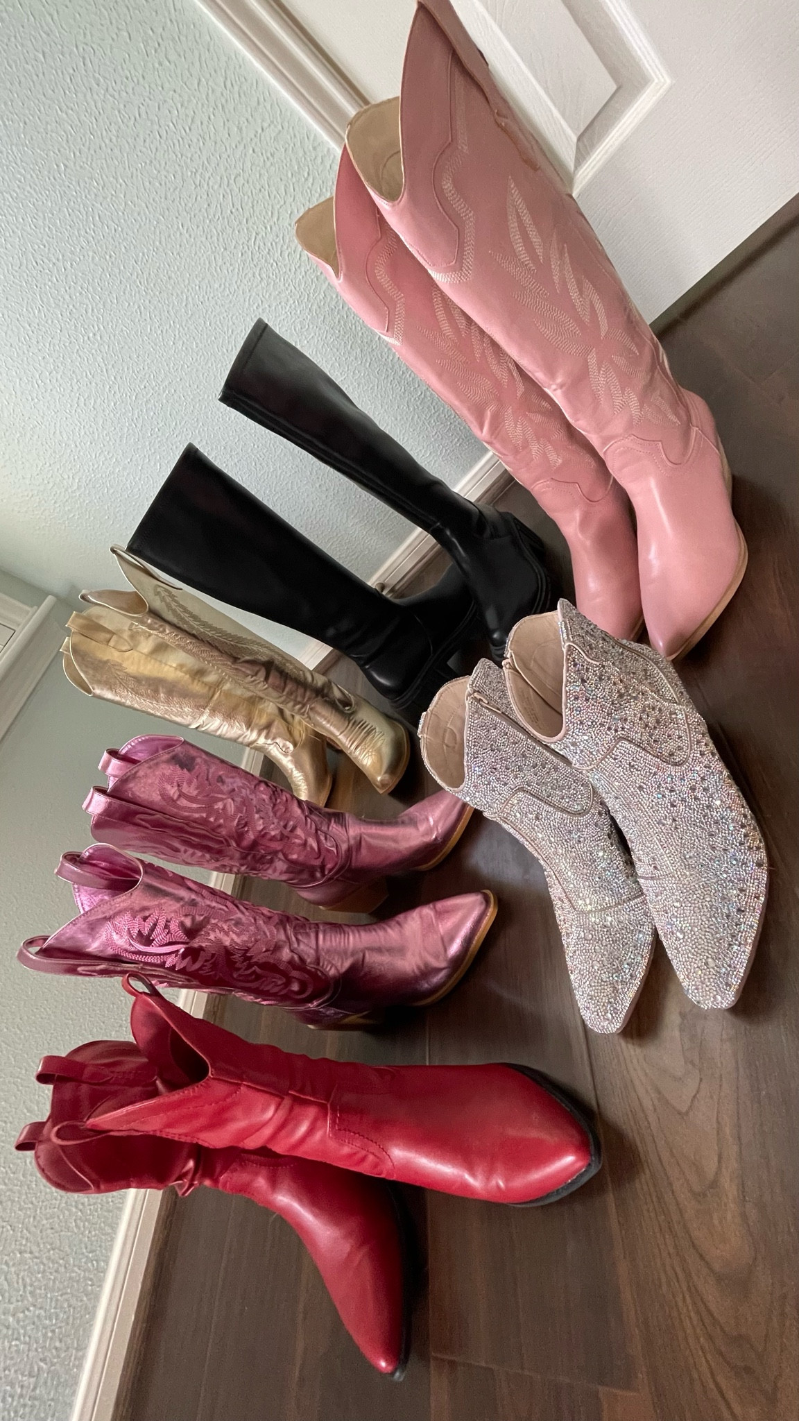 Boot roundup- red, pink, metallic gold, basic black, all the colors! These boots are made for your next country concert or summer music festival. I’ve also linked the women’s western denim shirt, shorts and skorts worn in the video. 

Each of these boots is on prime and not to miss on Amazon fashion prime day

Ankle boot, mid calf boots, knee high boots, cowboy boots, cowgirl boots, red boots, pink concert outfit 

#LTKShoeCrush #LTKSeasonal #LTKStyleTip
