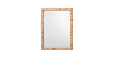 Aria Rectangle Wood Wall Mirror | Manhattan Home Design