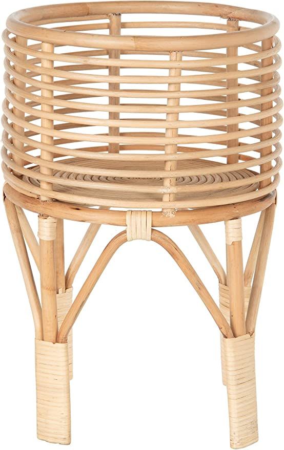 KOUBOO Rattan Indoor Plant Stand, Small, Natural Planter Brown | Amazon (US)