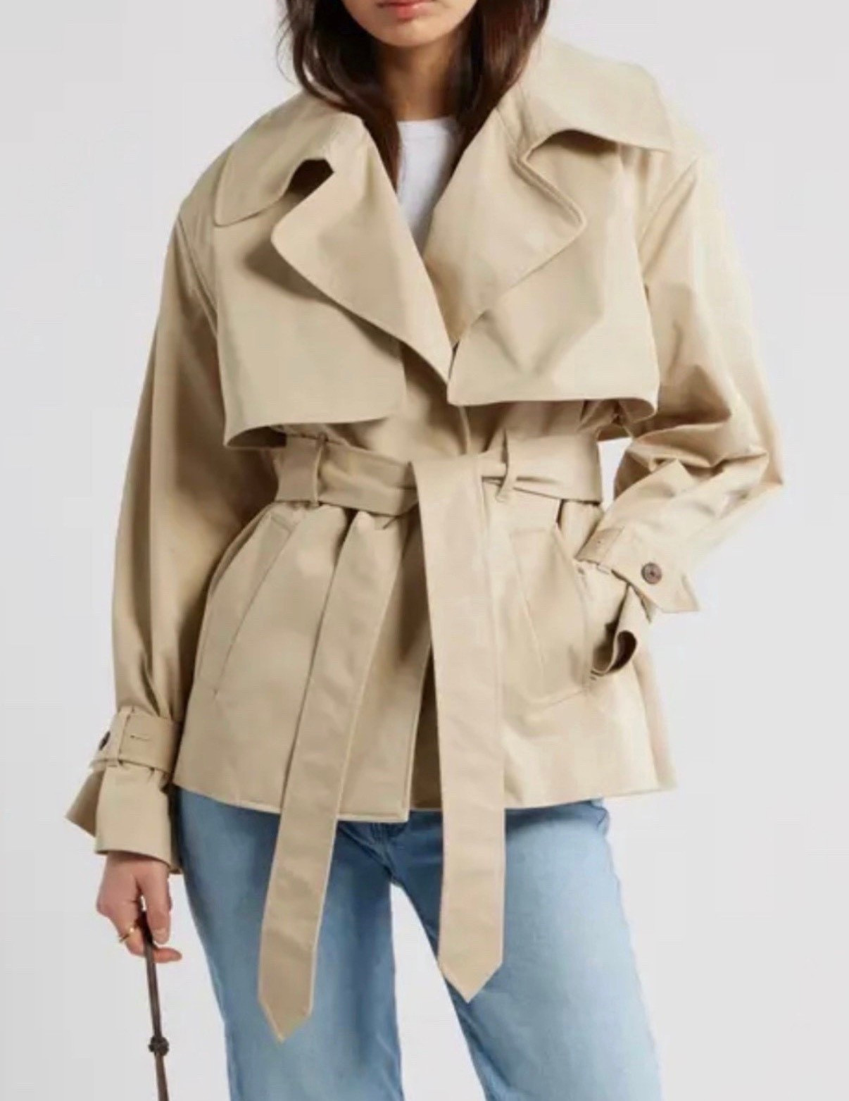 Spring outfit you can wear now!
Cropped trench 
Hobo bag
#ltkbeauty
#ltkfindsunder100

#LTKootd #LTKgrwm #LTKdayinmylife