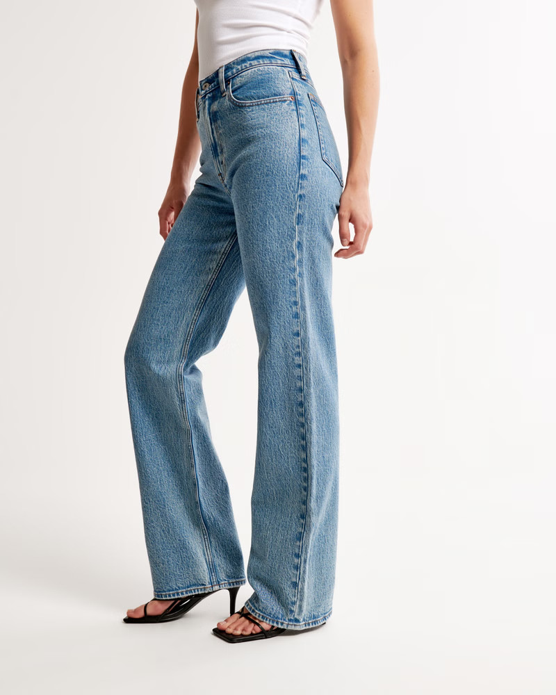 High Rise 90s Relaxed Jean | Abercrombie & Fitch (US)