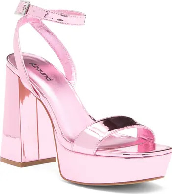 Monica Block Heel Platform Sandal (Women) | Nordstrom Rack
