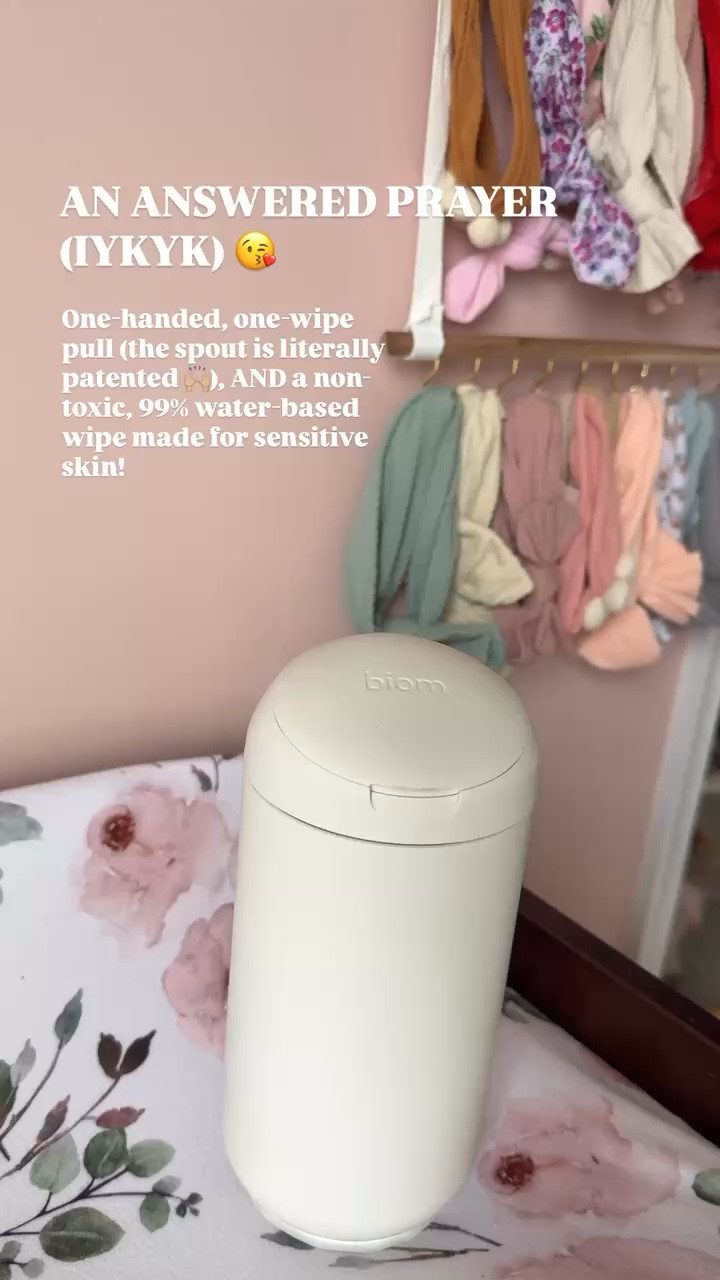 An answered prayer 😘 these wipes are plant-based + hypoallergenic AND the dispenser can be used with one hand 🙌🏼

#LTKmomlife #LTKBaby #LTKvlog