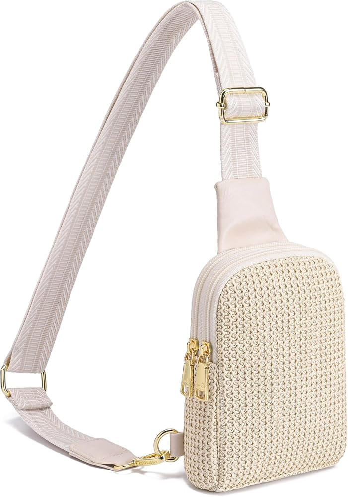 INICAT Summer Straw Bag Small Sling Beach Bag Crossbody Bags Rattan Woven Purses for Women 2025 | Amazon (US)