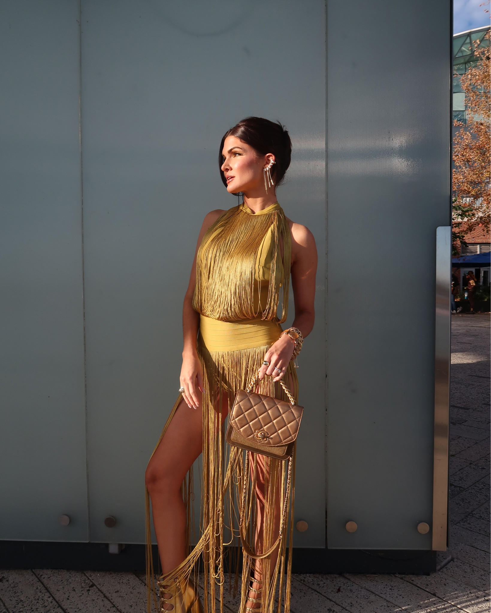 RENEE FRINGE ROMPER IN GREEN

#LTKParties #LTKPetite #LTKStyleTip