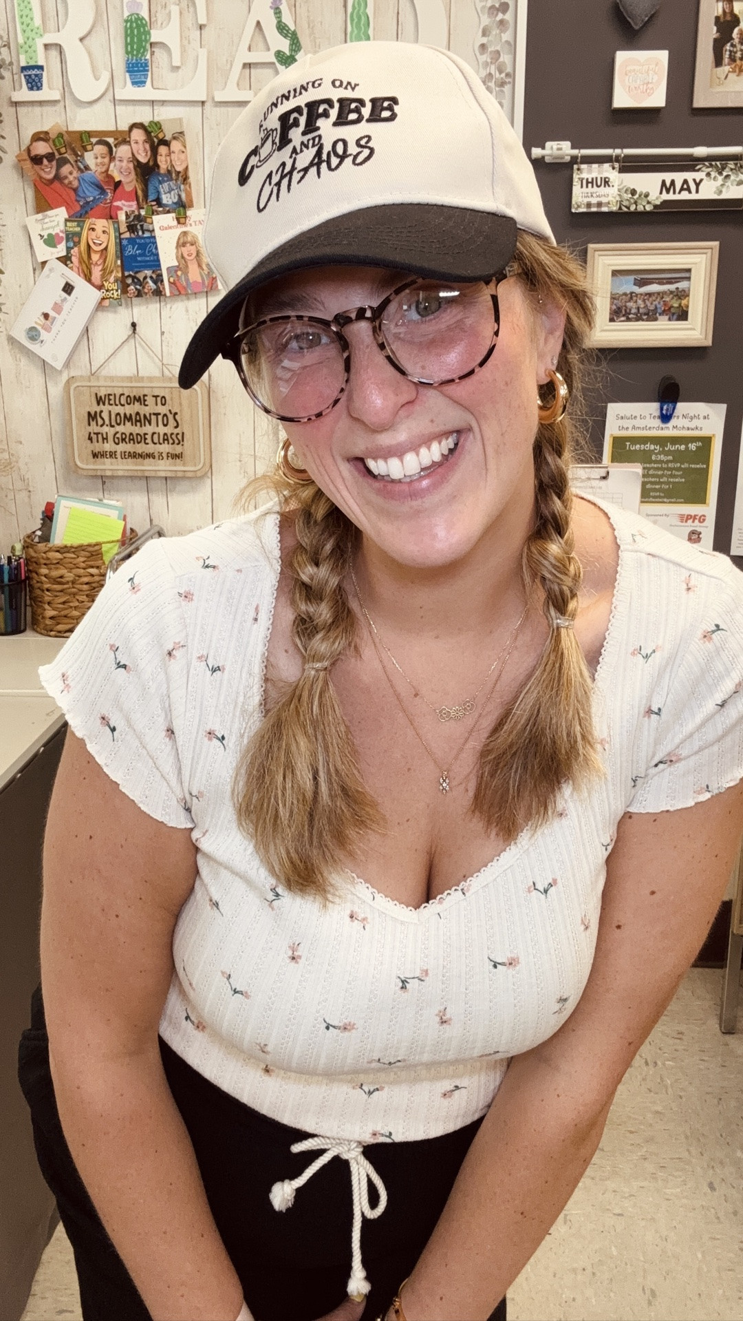 Hat day is all the rage today! This hat sums it all up. 
This shirt is a little more fitted so I would size up, I’m wearing an XL.
I have these pants in three different colors and I still need more. I’m wearing a size large!

#LTKMidsize #LTKootd
