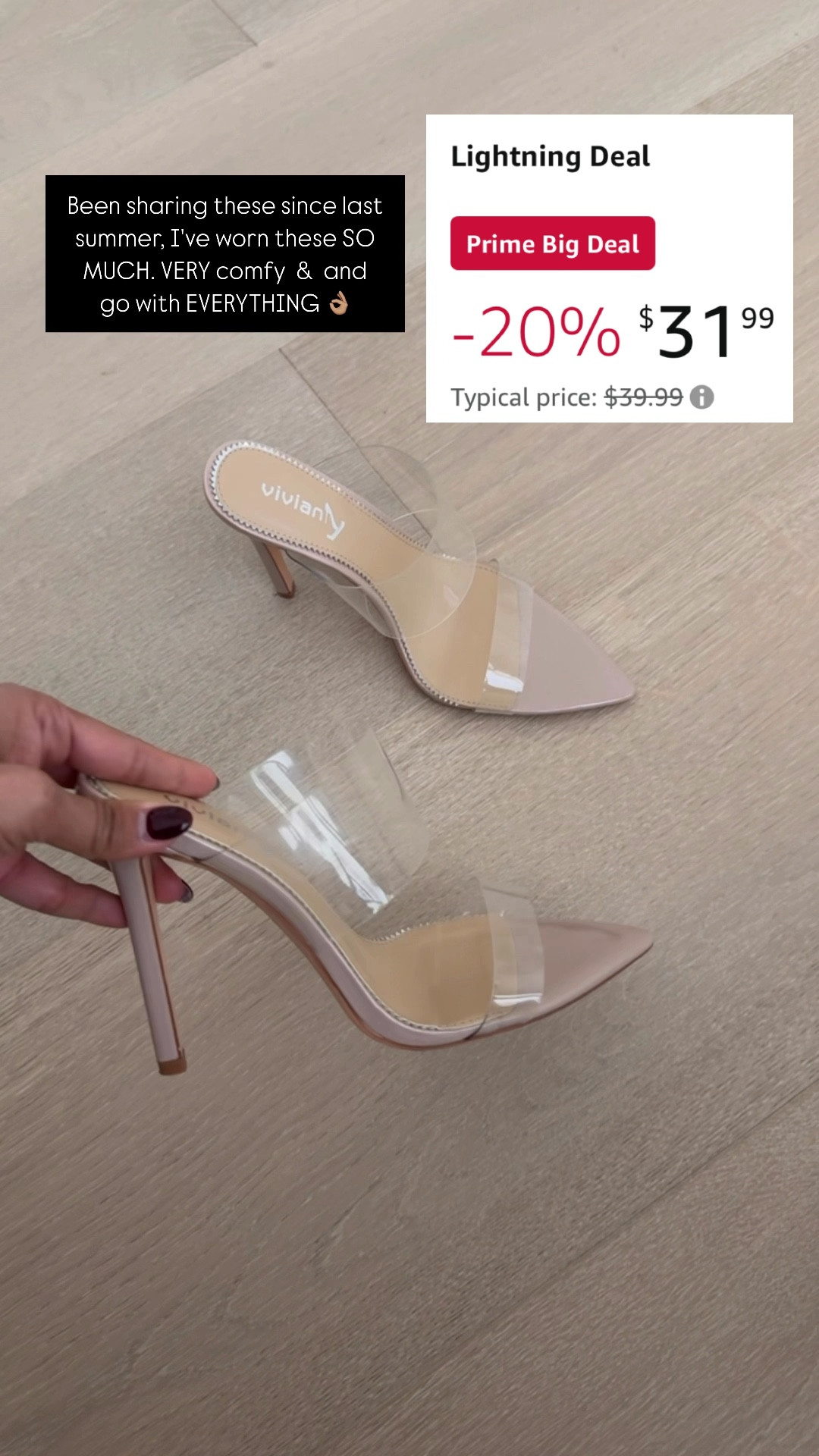 Such a comfy & flattering heel! I've worn these soo much since I got them last summer and they've held up great. Run TTS & on prime day deals today 

#LTKxPrimeDay #LTKSaleAlert
