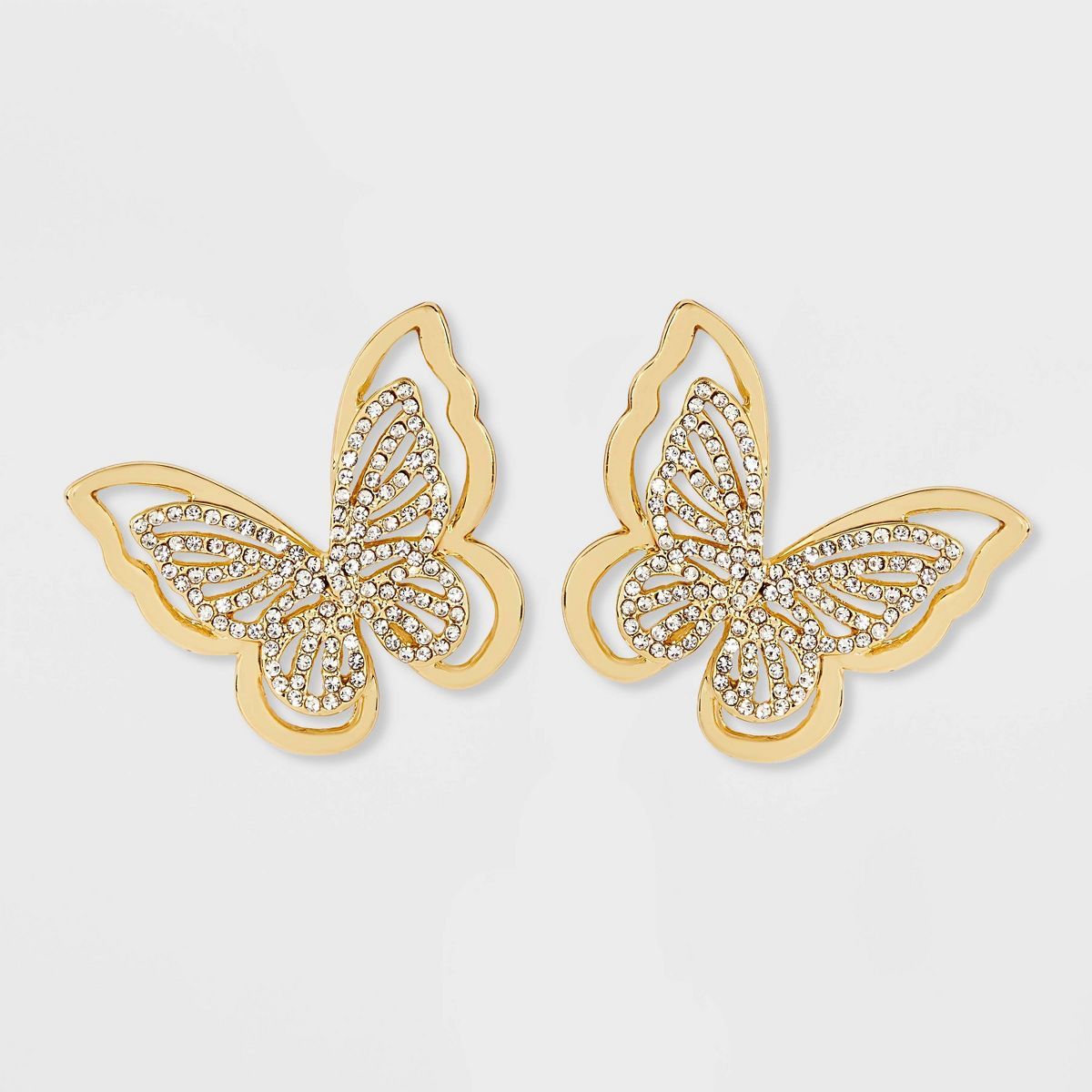 SUGARFIX by BaubleBar Butterfly Statement Stud Earrings | Target