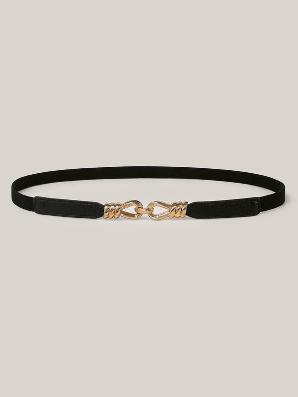 Loops Gold-Tone Everyday Belt | Bloomchic