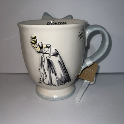 NEW RAE DUNN Mug Cinderella Gold Handle A Dream Is A Wish Disney Princess Cup | eBay US