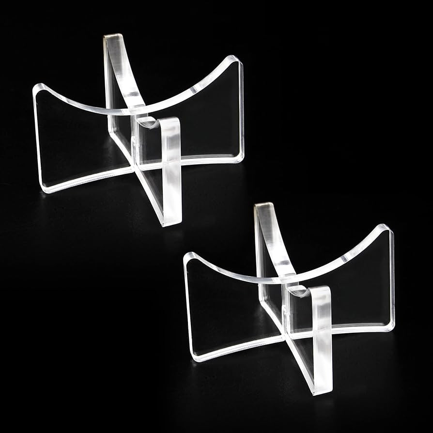 Acrylic Baseball Holders for Ball Memorabilia Display, Softball Display, Tennis Display Rack (1.9... | Amazon (US)