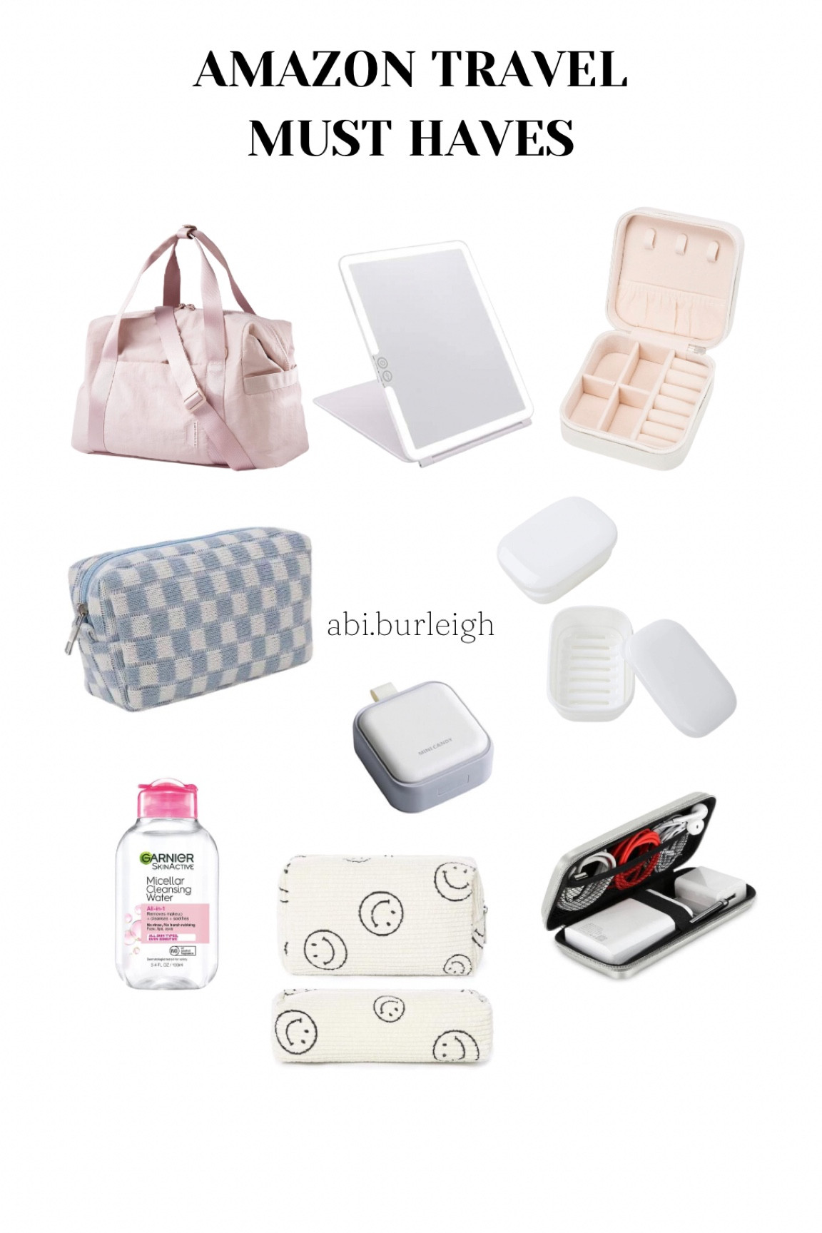 Amazon Travel Must Haves 
#amazontravel #amazontravelmusthaves #travelessentials #travel2023
#amazon #amazonunboxing #amazonmusthaves #amazonfinds #amazonorganization #organizationtiktok #home #homedecor #unboxing #haul #asmr #asmrsounds #aesthetic #thatgirl #amazonprime #amazonfavorites #amazoninfluencer #amazonstorefront #storefront #amazonhome 

#LTKtravel #LTKfit #LTKFind