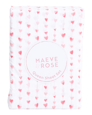 Heart Strings Sheet Set | TJ Maxx
