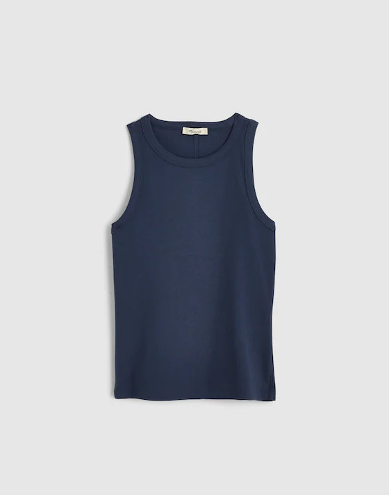 The Essential Tank in Utility Rib | Madewell