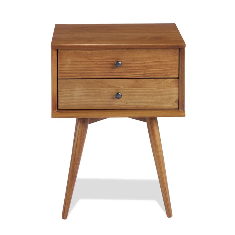 Hudsyn 2 Drawer Nightstand | Wayfair North America
