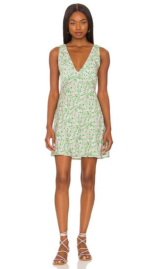 Frankie Dress in Retro Floral | Revolve Clothing (Global)