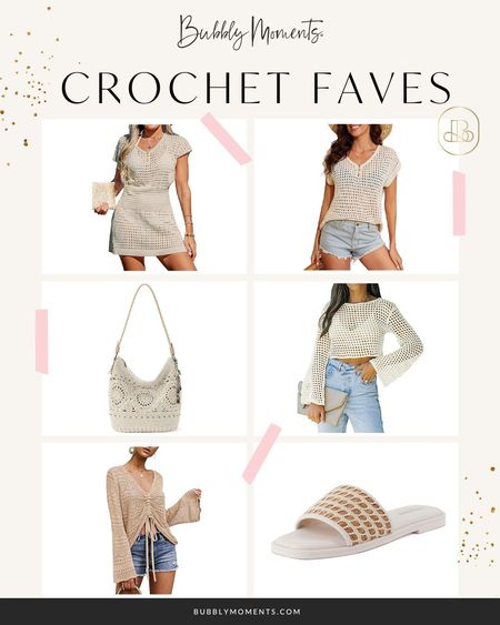 Discover the beauty of handcrafted elegance with our Women's Crochet Fashion Finds! Perfect for adding a touch of boho-chic to your wardrobe, our crochet collection features stunning dresses, tops, and accessories that are as unique as you are. Each piece is intricately designed to bring out your inner fashionista, whether you're heading to a casual brunch or a summer festival. Tap the link to explore our collection and get ready to turn heads with these chic crochet looks! 🌞👗👜#LTKswim #LTKstyletip #LTKfindsunder50 #CrochetFashion #BohoChic #SummerStyle #HandmadeFashion #BohemianStyle #FashionTrends #FestivalFashion #OOTD #StyleInspo #CrochetDress #CrochetTop #BohoVibes #Fashionista #CrochetLover #SummerWardrobe #TrendyOutfits #FashionFinds #LTKsalealert #UniqueStyle #FashionGoals #ChicAndStylish #WardrobeEssentials

