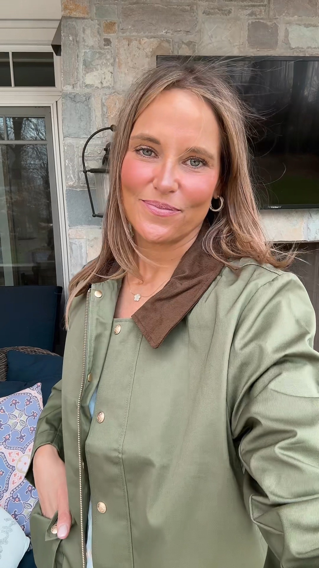 Love these finds! Size up in the dress! Im wearing size medium. Size up in the white shirt too, wearing medium and will return for large. Wearing size large in striped shirt and in barn jacket.

#LTKmidsize #LTKover40 #LTKVideo