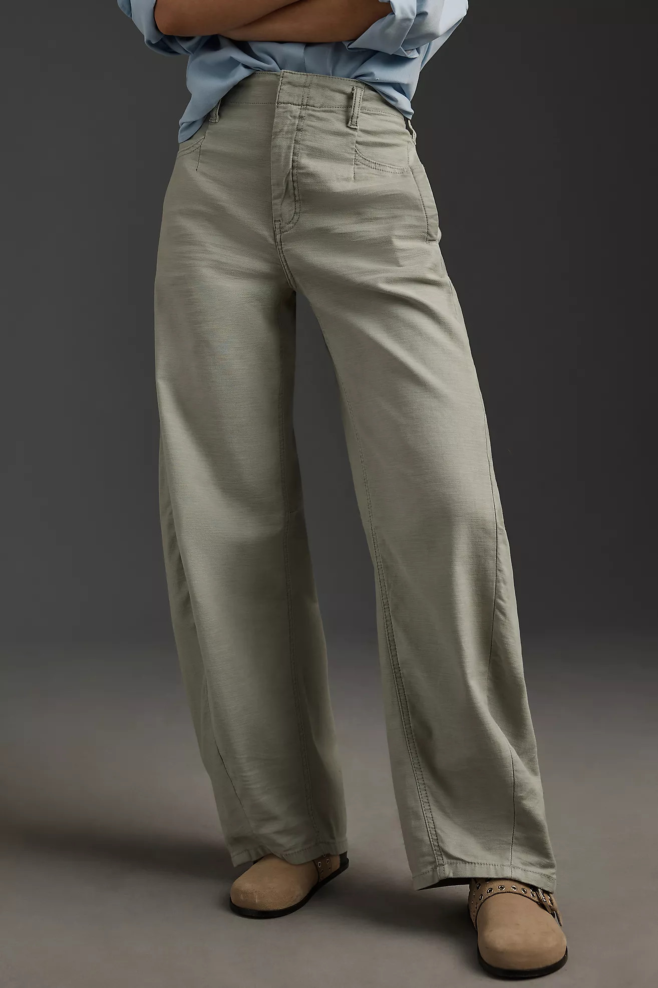 The Vintage Bow Full-Length Pants by Pilcro | Anthropologie (US)