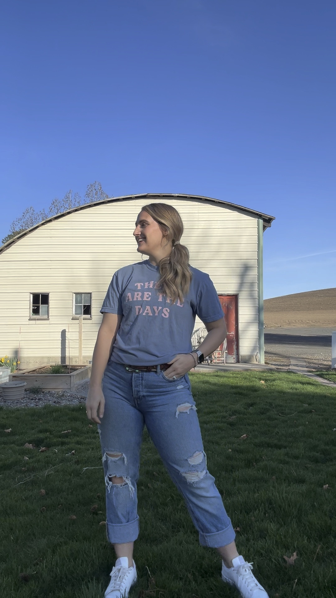Simple spring rural mom outfit for your everyday + errands! 
Linked most items 

Top is Ruby’s Rubbish 
Jeans wearing a size 10 

#LTKSeasonal #LTKmidsize #LTKstyletip