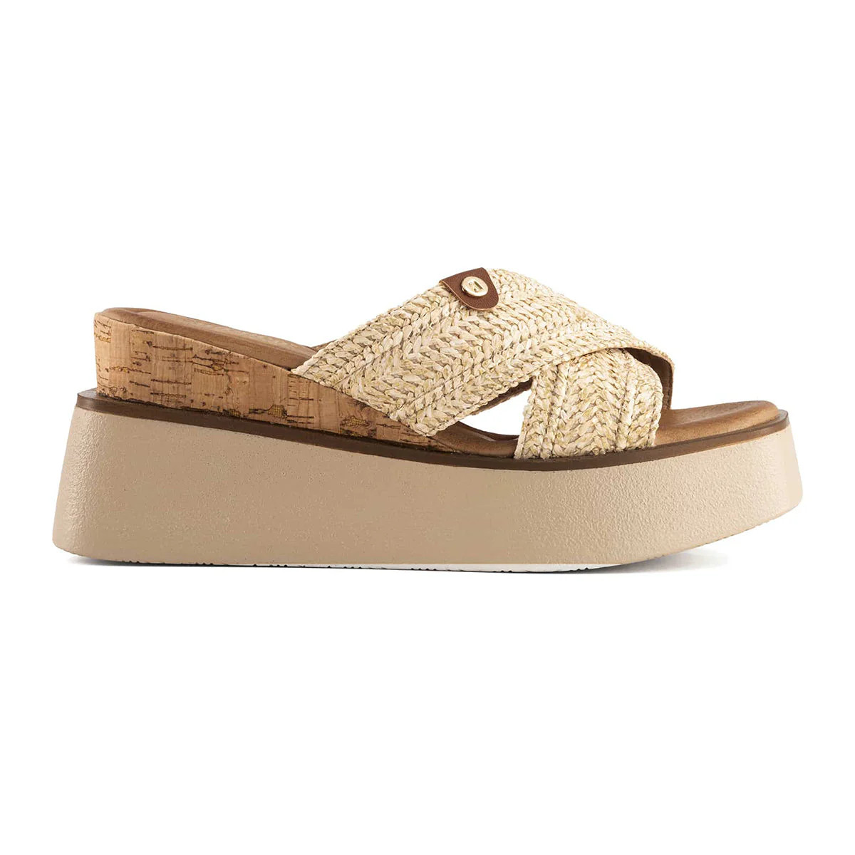 Andrea Women's Criss Cross Platform Wedge Sandals | Shop Simon